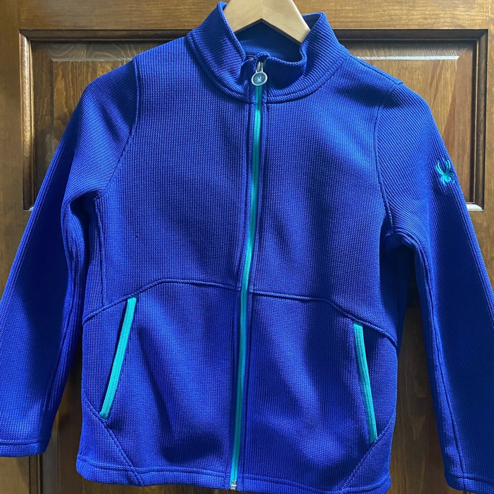 Spyder Girls’ zip up sweater